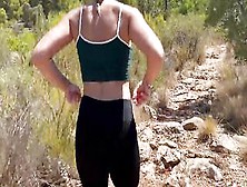 Vulgar Hiking Ends With Mouth Full Of Cum