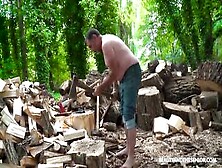 Retired Senior Gives Adela Youn All The Wood That Babe Needs