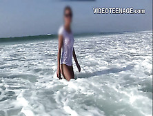 Lovely Teen Girls Nude At Beach