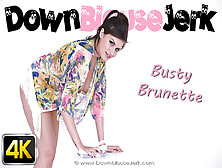 Charlie Rose In Busty Brunette - Downblousejerk
