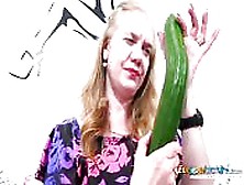 Europemature Sexy Mature With Cucumber And Toys