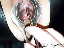 Slut Bitch Orgasma Celeste Peehole Sounding And Speculum