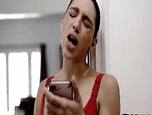 Abella Danger Was Spying On Her Hot Ebony Neighbor. She Went To His House And Started A Hot Sex With Him And Enjoyed Fucking His
