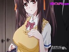 Petite Hentai Girl Blackmailed Into First Blowjob