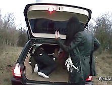 Outdoor Fuck In Car For German Teen At First Date