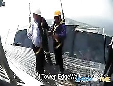 Toronto's Cn Tower Edge Walk In First Person