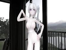 【Hentai Mmd】Beautiful Cartoon Chick`s Dance& Sex With Insect