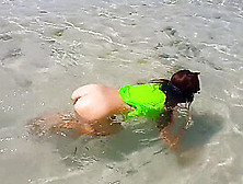 Nudism N Red Ass Plug Adventure On Kinky Beach # Enjoy My Hiking To Pristine Places Of South Pacific