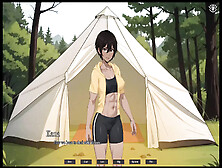 Tomboy Sex In Forest Hentai Game Ep. 2 Hot Footjob In The Tent !