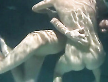 Girls Grope And Fondle Underwater To Arouse