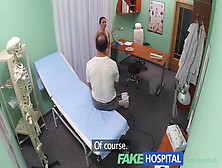 Fakehospital Gorgeous Cleaning Lady Is Unable To Resist A Man In Uniform