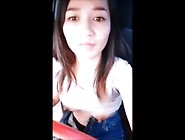 Thai Public Masturbate In Car