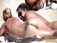 Real Unexperienced Nudist Beach Close-Up Voyeur Beach Video