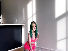 Hot Webcam Babe Loves Dildo Anal Masturbation