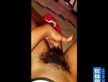 Haitian Side Chick Masturbating For Married Lover