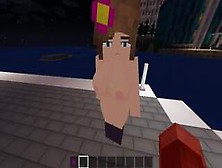 Game Porn Minecraft | Blowjob On The Pier