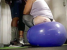 Thick White Wife Cheats With Bbc At Gym