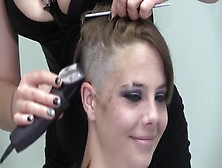 Alexus Shaves Her Head And Eyebrows