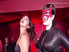 Spanking Live On Stage - Lesdom Kinky Porn Video