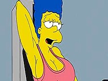 Marge Gets Fucked In The Gym