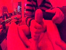 Wife Edging My Big Cock With New Paloqueth Wand : Intense Moaning And Accidental Self Facial Finish