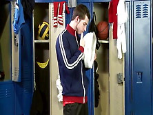 This Guy Loves To Sniff Jockstraps And Wank In The Locker Ro