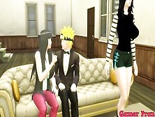 Naruto Anime Cap Two Naruto Is Watching A Video With