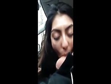 A Hot Blowjob In The Front Seat