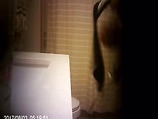 Sis Spycam Caught Pissing And Showering After Pool