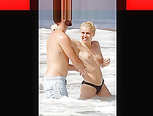 Mental Case Small Tits Celeb Miley Cyrus Fully Naked Compilation