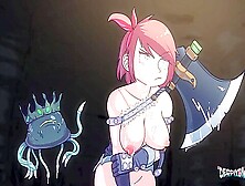 Jellyfish Tentacles Made Anime Slut Wet Underwater