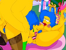 Порно Simpsons