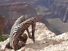 Contortion Performance On Grand Canyon - Watch4Fetish
