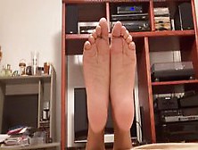 My Sexy Soft Creased Soles With Toes Pointed & Curled