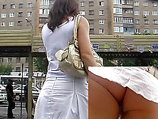 Upskirt Arse As A Consolation Prize