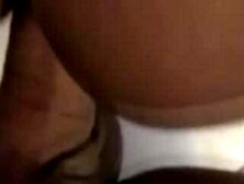 Ebony Girl Gets Banged Hard From Behind By Her White Guy