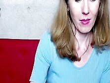 Blonde European Milf Showing Tits On Webcam