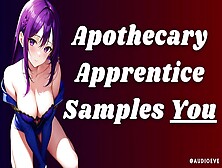 [F4M] Apothecary Apprentice Samples You | Witch Turned Chick Asmr Audio Roleplay