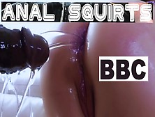 Anal - Squirting While Pawg Wifes Battle Against Big Black Dick.