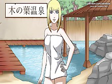 Naruto: Kunoichi Trainer - Busty Blonde Hentai Teen Samui Big Ass Massage And Cum On Her Body - Anime Sex Game - #5