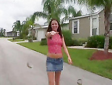 Skinny Babe Gets The Missionary Bonking From The Chubby Guy