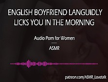 English Bf Swallows You On A Sunday Morning [Audio Porn For Women]