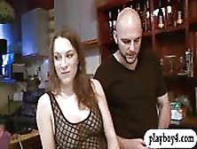 Two Ladies Get Pussy Smashed In The Bar