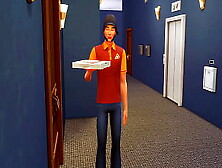 Family Taboo Perverted Stepdaughter Seduced A Pizza Delivery Stud And Seduced Him To Jizz On Pizza (Cartoon Sims Four Sfm)