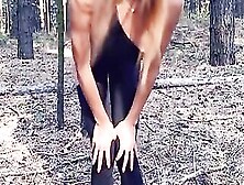 Wicked Golden-Haired Gets Banged Hard In The Forest In The One And The Other Holes And Cum Oozes From Her Constricted Anal Openi