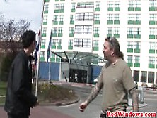 Real Amsterdam Hooker Pussylicked And Fucked
