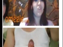 Omegle.  Dickflash Quick Reactions Pt3