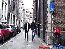 Pussy Pounded Real Dutch Hooker Gobbles