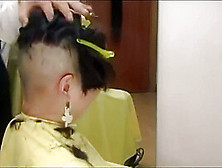 Chinese Girl Go Bald Cute Bald Haircut