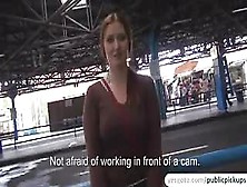 Awesome Public Sex With Hot And Busty Red Haired Amateur Helen